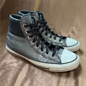 Converse Chuck Taylor All Star High-Tops 'Diamond Metal' Women’s Sneakers 10